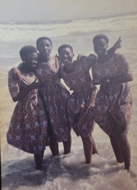 Beach outing memory