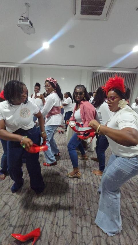 Dance floor celebration