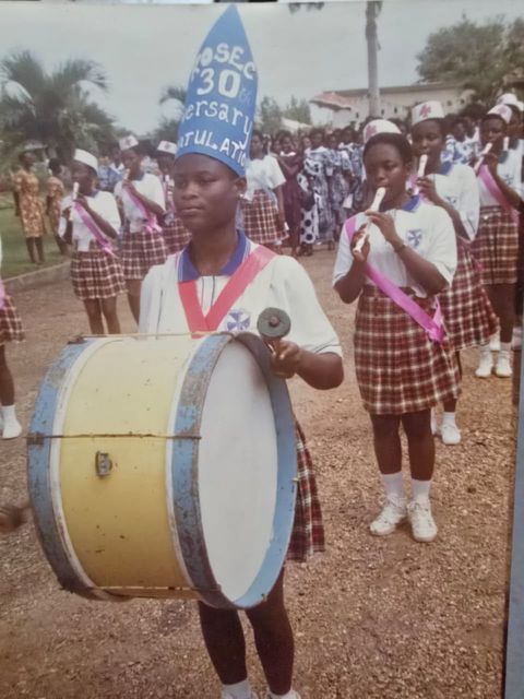 Anniversary parade drum major