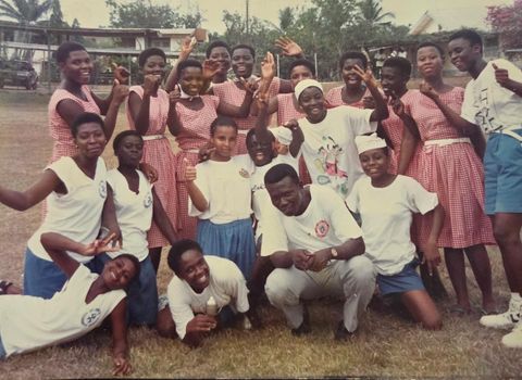 School celebration and sports memory